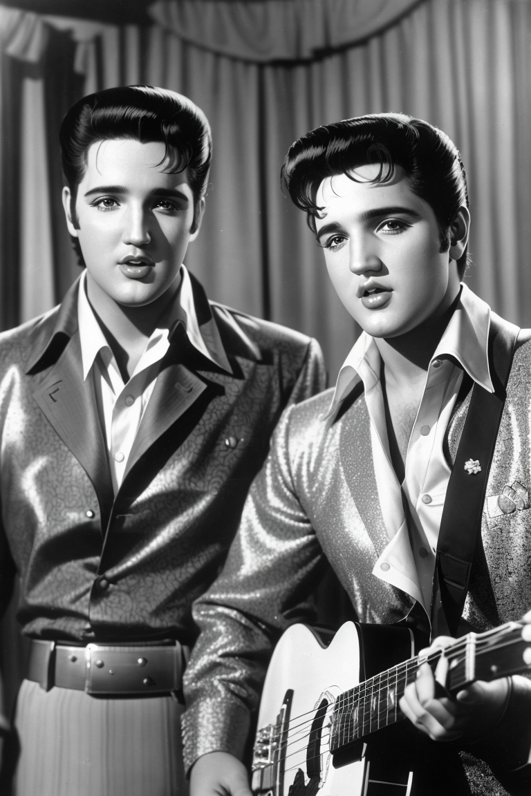 The Presley Brothers: Elvis and&nbsp;Jessie