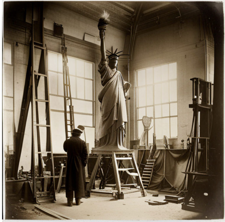 Statue of Liberty’s&nbsp;birth