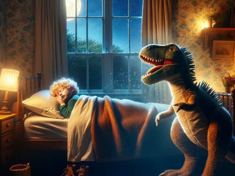 Dino the magical toy&nbsp;dinosaur