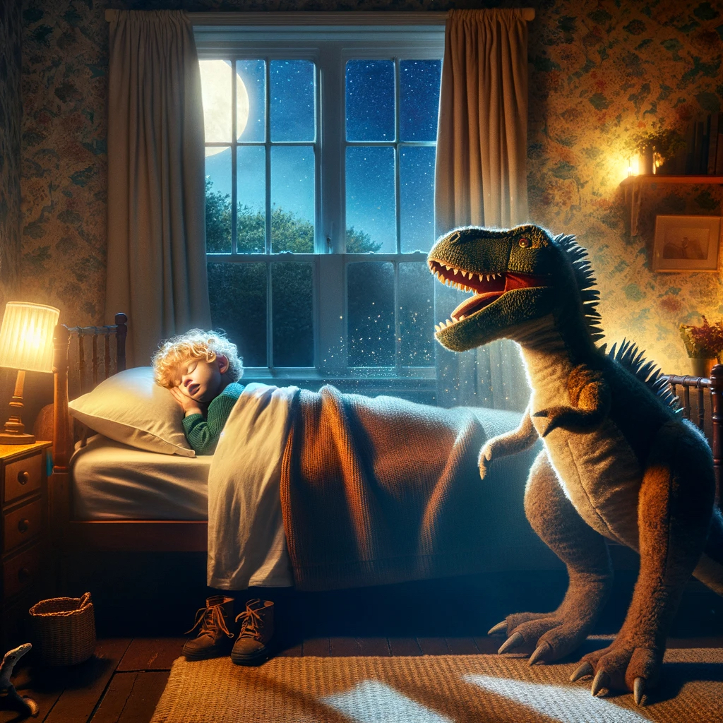 Dino the magical toy&nbsp;dinosaur